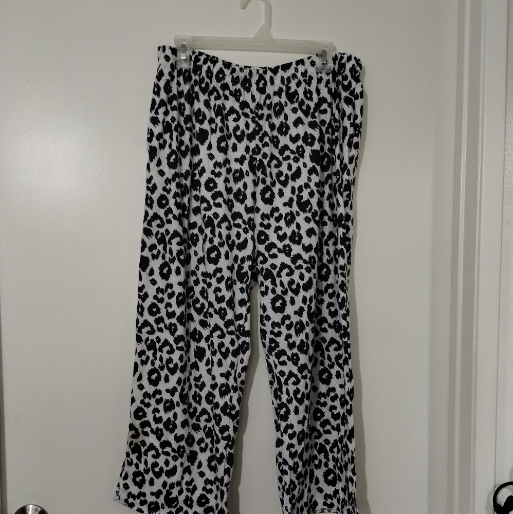Hawiton Leopard Print Women's Pajama Lounge Pants
